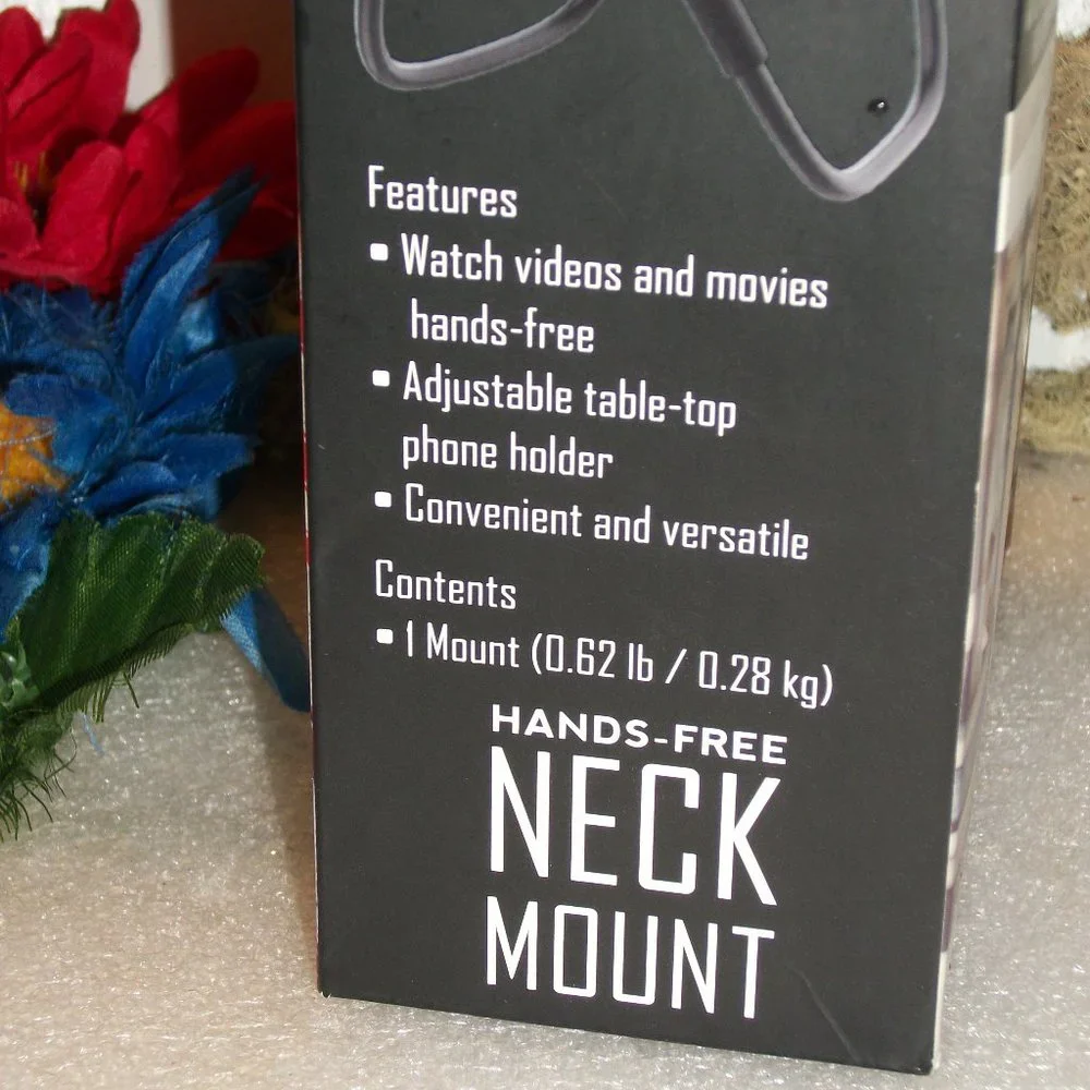 VIBE HANDS FREE UNIVERSAL SMART PHONE FLEXIBLE NECK MOUNT